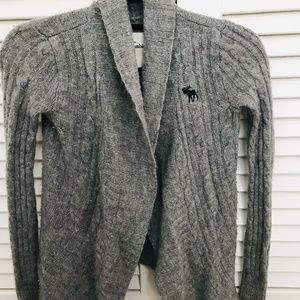 Grey Abercrombie Cardigan
